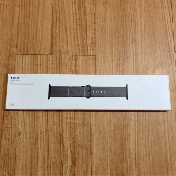 Apple Other - Apple Watch Woven Nylon Black Band 42mm ⌚️